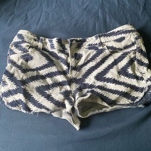 low rise demon shorts
